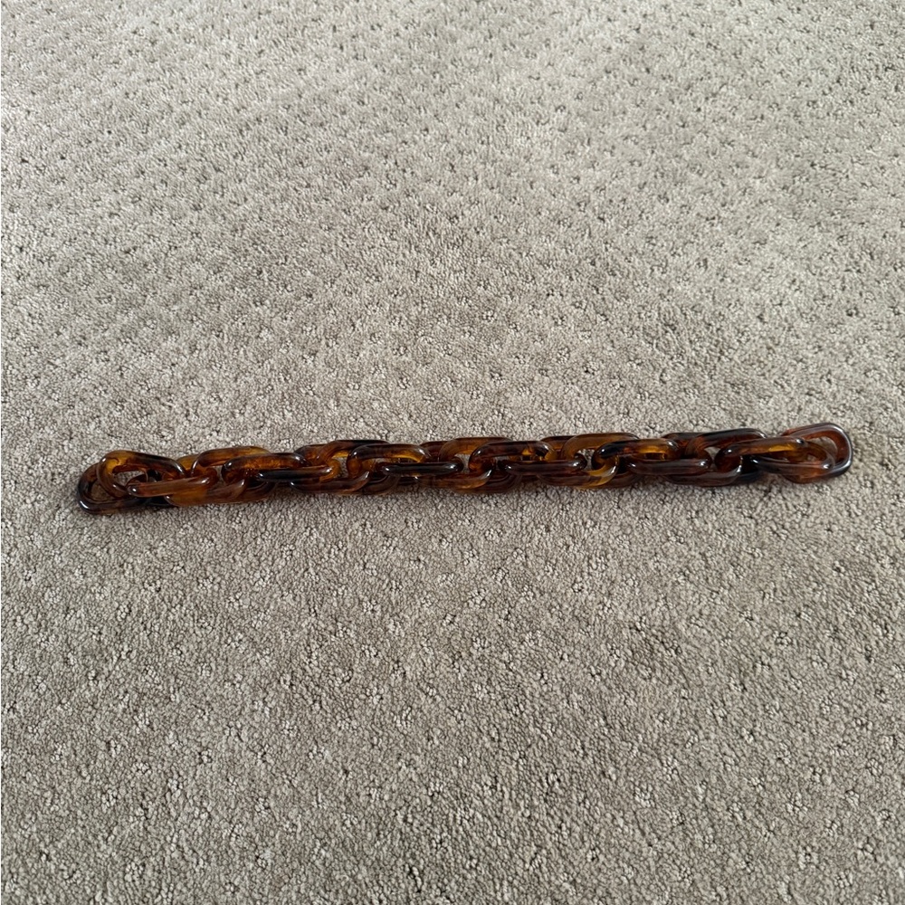 Elegant Tortoise Shell Chain Strap for Shoulder Bags